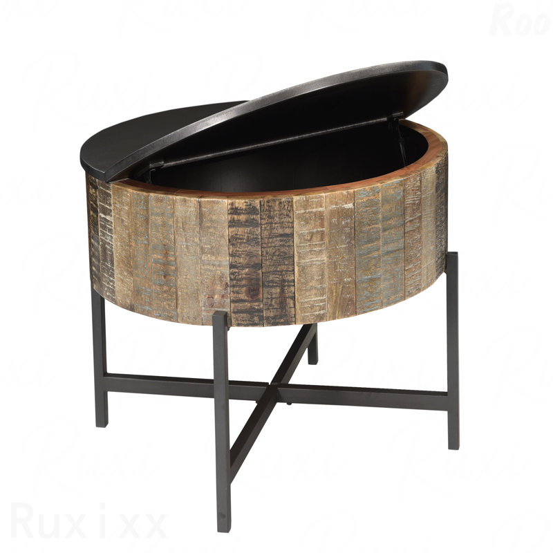 Table basse rustique rétro