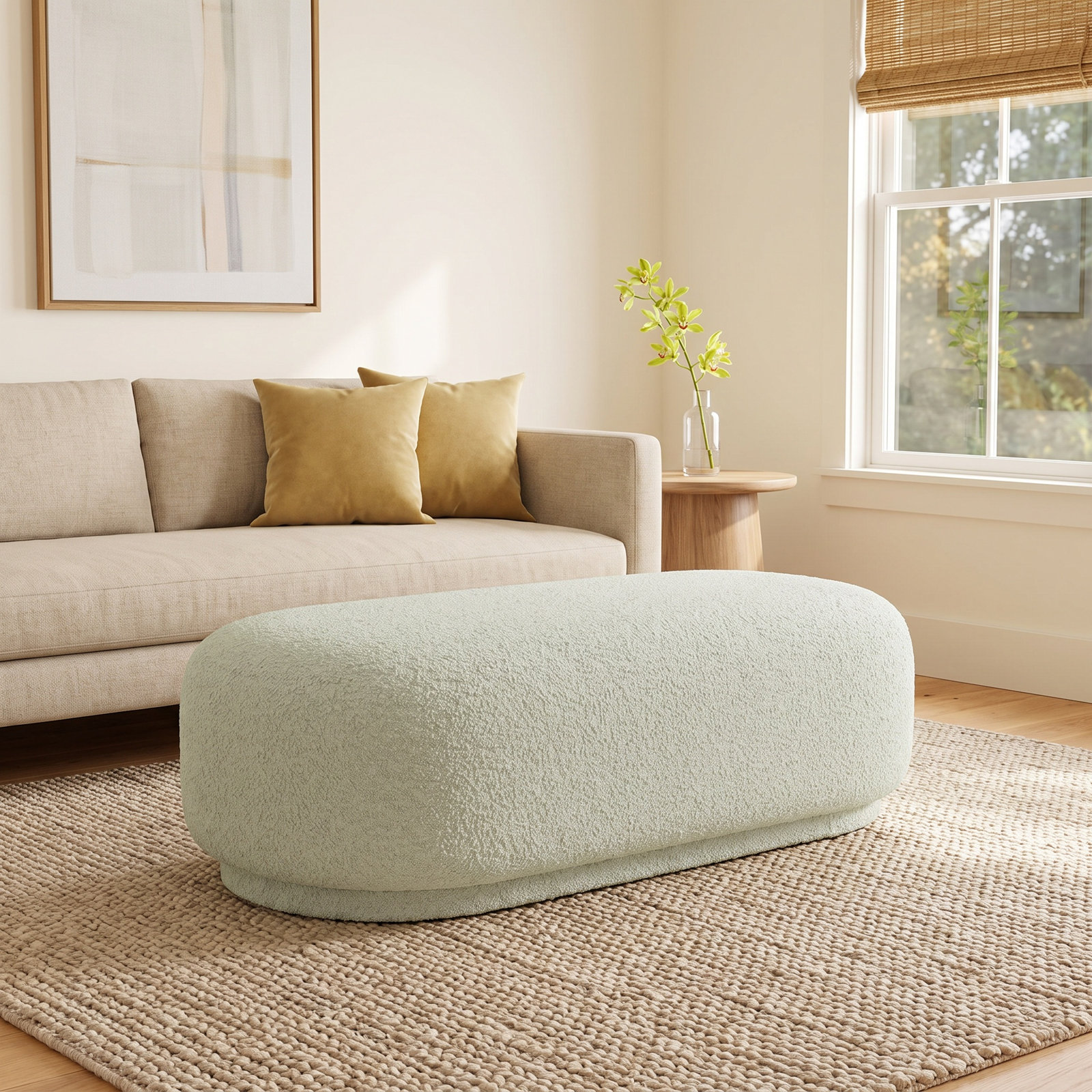 Upholstered Ottoman