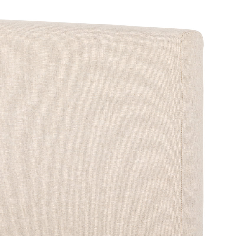 MARTINA Upholstered King Bed, Extra Wide Queen