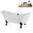 71" Streamline Clawfoot Tub,Tray,Drain and Clawfeet-101628942-102360905