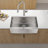 Farmhouse Apron Single Bowl Kitchen Sink