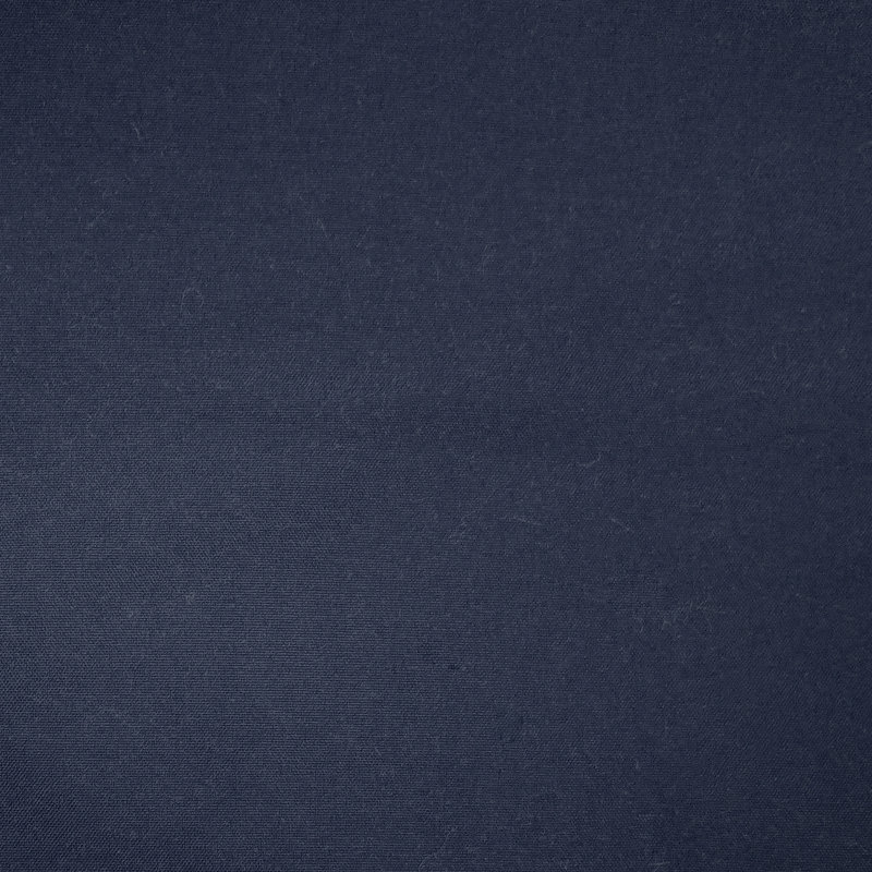 Cantonnière et volants semi-diaphanes avec passe-tringle Buchheit, l 54 po x L 36 po, Marine