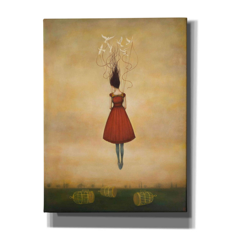 Martsen sur toile, H 40 po x l 54 po x P 1,5 po