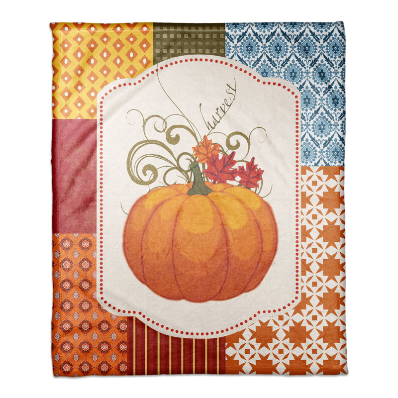 Jeté en molleton Harvest Patchwork