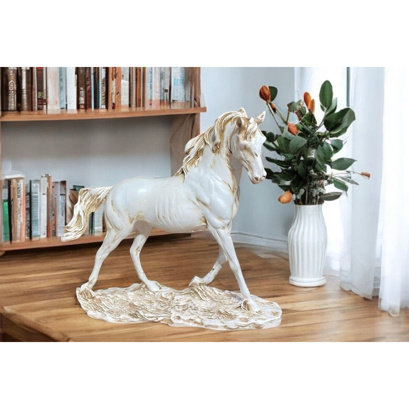 Jaffrey Figurine / Sculpture Decorative Object, Vintage White