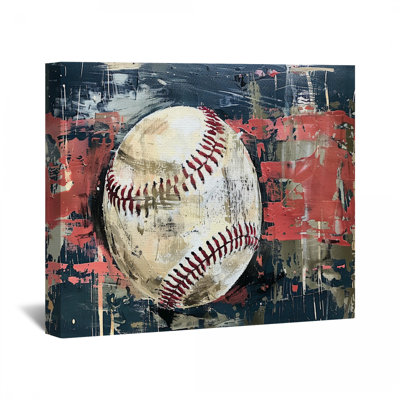 Baseball Canvas Wrap - Sports Wall Decor