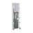 Mirror Linen Cabinet Reno, Four Interior Shelves, White Finish-11216344
