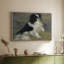 Tama, le chien japonais, v. 1876 - Pierre-Auguste Renoir, toile tendue avec châssis-132875033-132875040