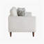 Causeuse Mariah en chenille moderne et contemporaine de 64 po avec ressorts ensachés en mousse haute densité Mariah-779696582