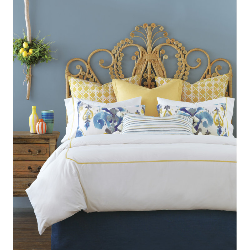 Aoki Linen Blend Zip Sham, King