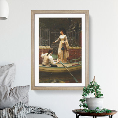 The Elopement by Edmund Leighton - Picture Frame Painting