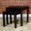 Tables gigognes en bois d'eucalyptus de 2