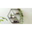 Jadee 3 Piece Hexagon Metal Tiered Shelf-454456336