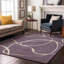 Premium Machine Washable Corum AMF999 Swirls Rug-92317357