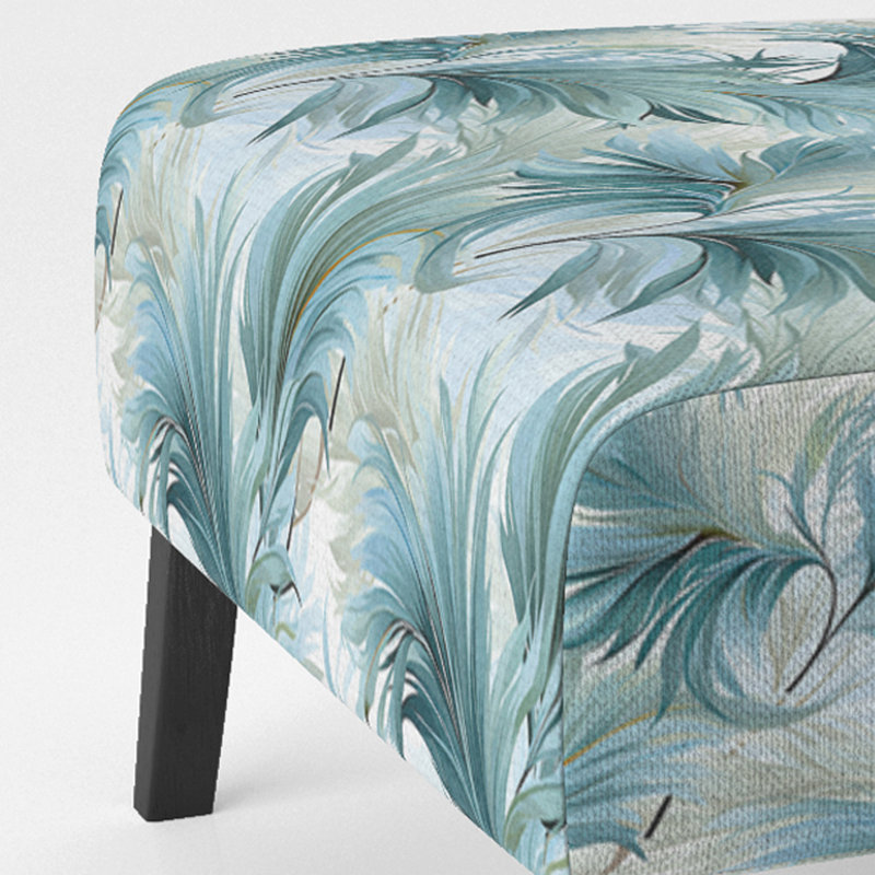 Fauteuil de chambre Oceanic Dreamscape Tropical, Fleurs à feuilles neutres