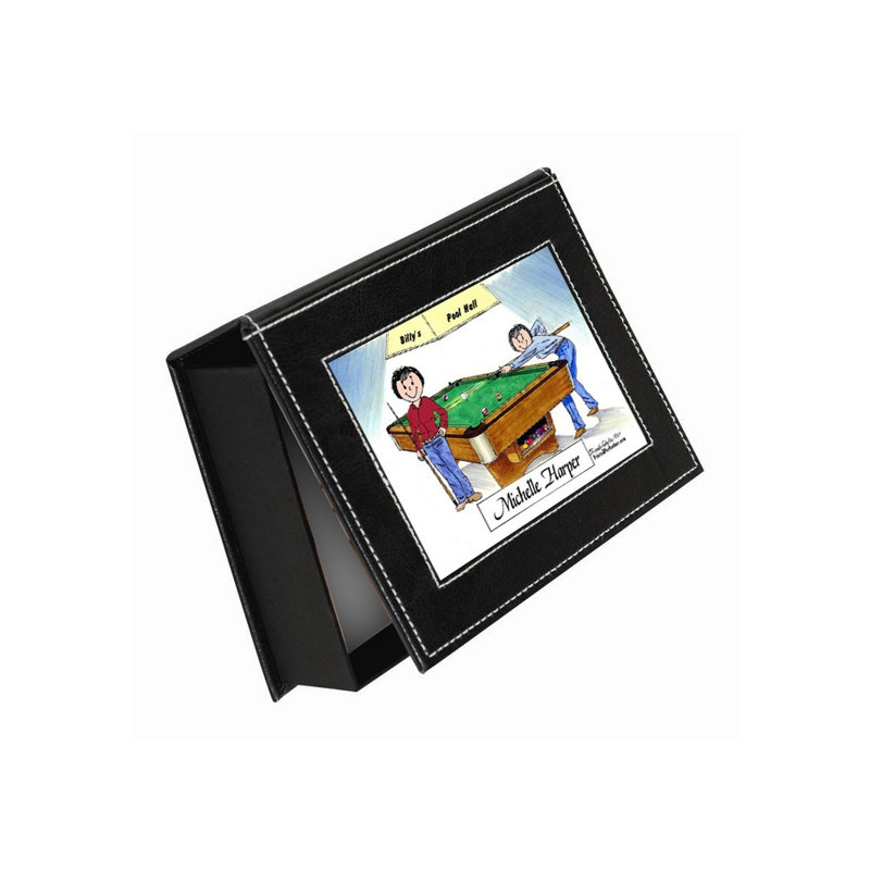 Faux Leather Memory Box