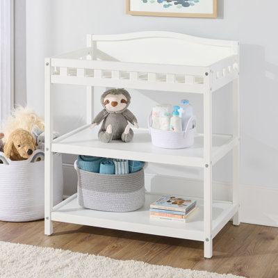 Simply Stylish Baby Changing Table - White