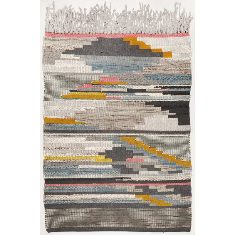 Shandaken Abstract Ottoman, Rectangle 140 x 200cm