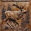 «Wapiti» sur toile-1873538339