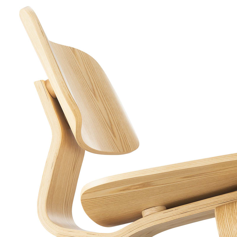 Molded Dining Chair, Natural