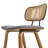 26" Modern Upholstered Low Back Rattan Wood Counter Height Stool-94718924-94718928-91870241