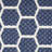 Kurmanbek Geometric Reversible Indoor / Outdoor Area Rug in Navy-1584969272