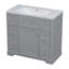 Ensemble de meuble-lavabo 36 po avec lavabo, 1 armoire et 6 tiroirs-361830813