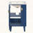Freestanding Single Vanity Set,Chic Half-Moon Pulls-829739343