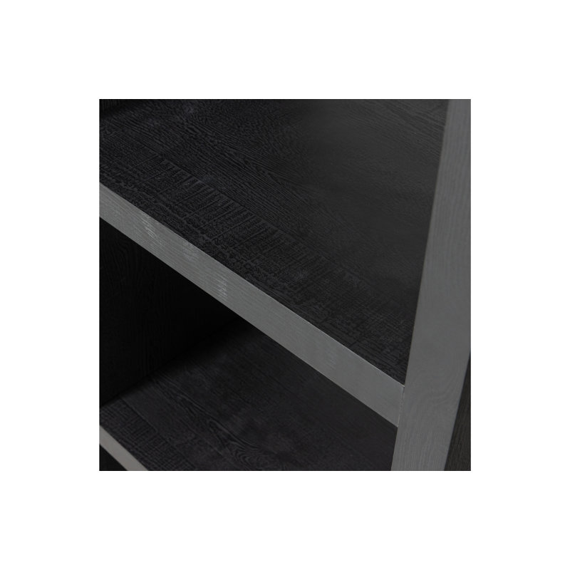 Timo 195cm H Wood Standard Bookcase, (10 Shelves) 76.77" H x 39.37" x 15.75" D