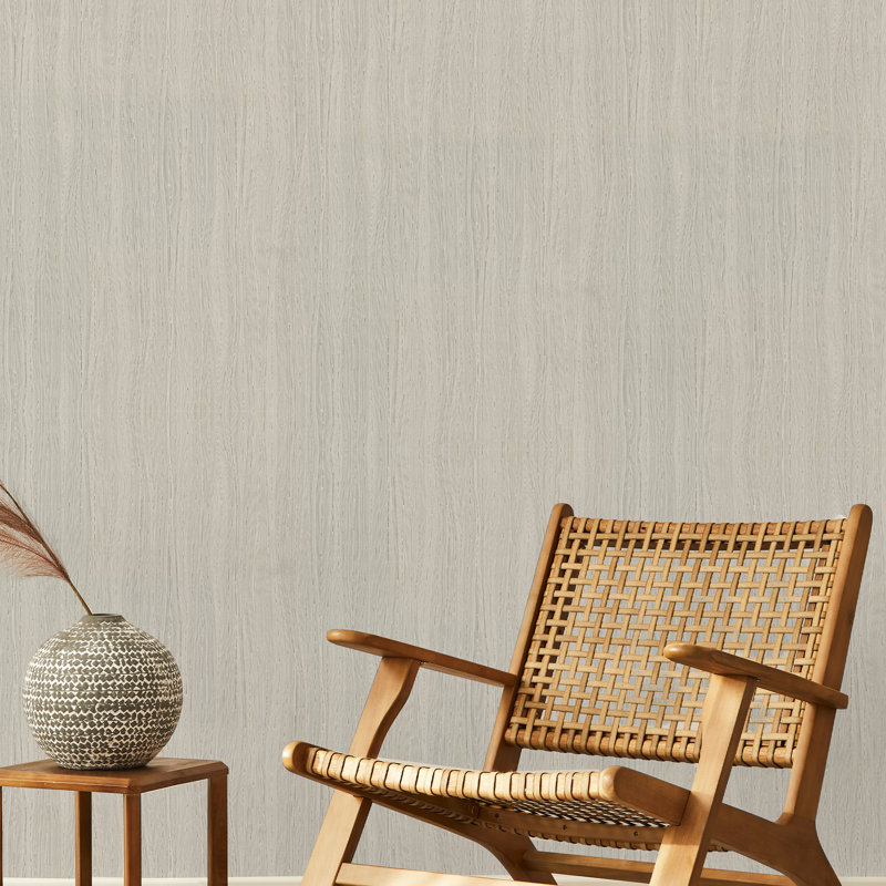 Boutique Flow Texture Greige Wallpaper, Taupe