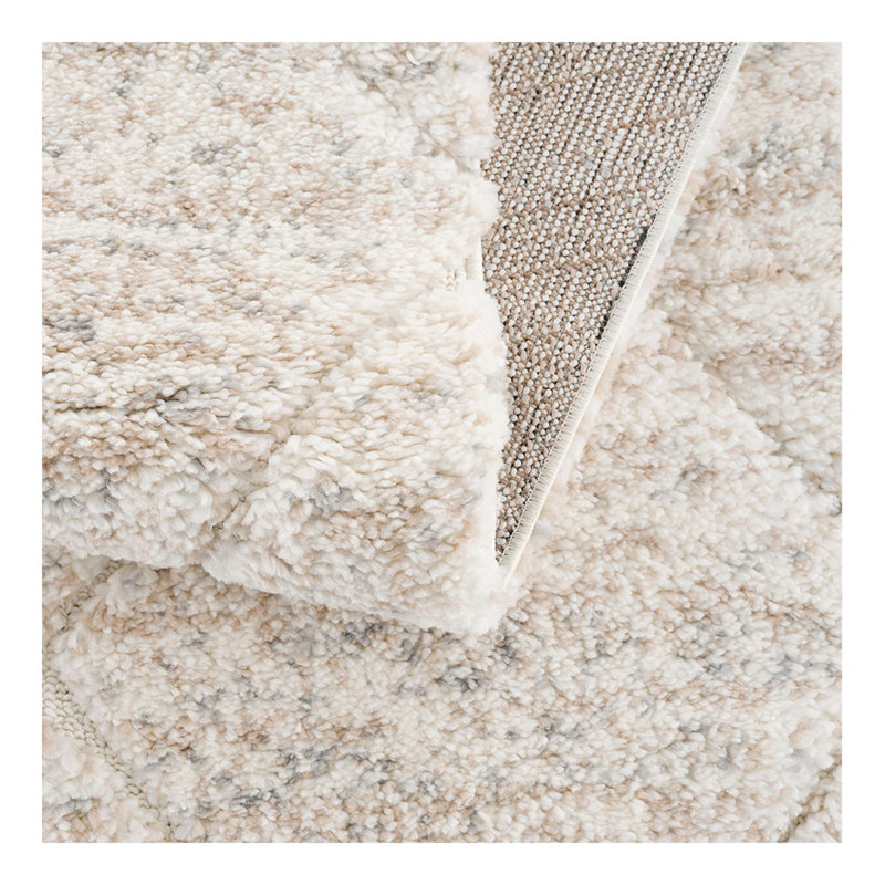 Tapis crème Talas, Rectangle 5 pi 3 po x 7 pi