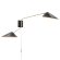 Modway Journey 2-Light Swing Arm Wall Sconce