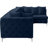 Iyeshia Velvet L-Shaped Sectional Reversible-82749477