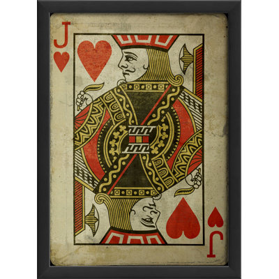 « jack of hearts », impression encadrée