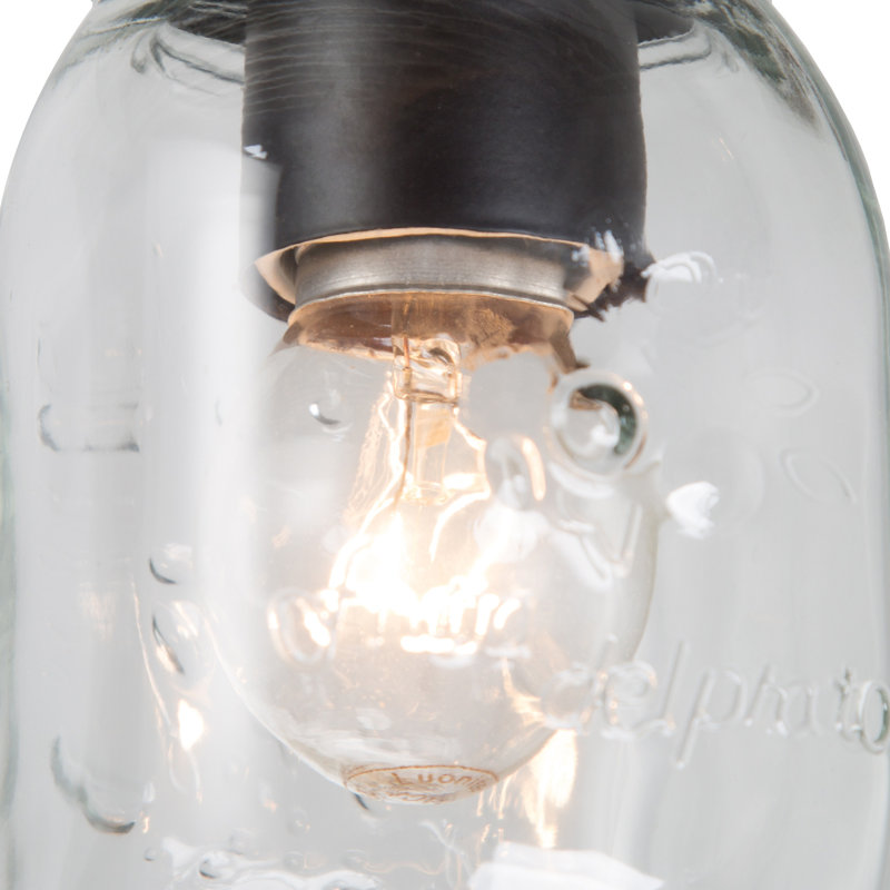 Luminaire suspendu en pot 1 lumière Laila