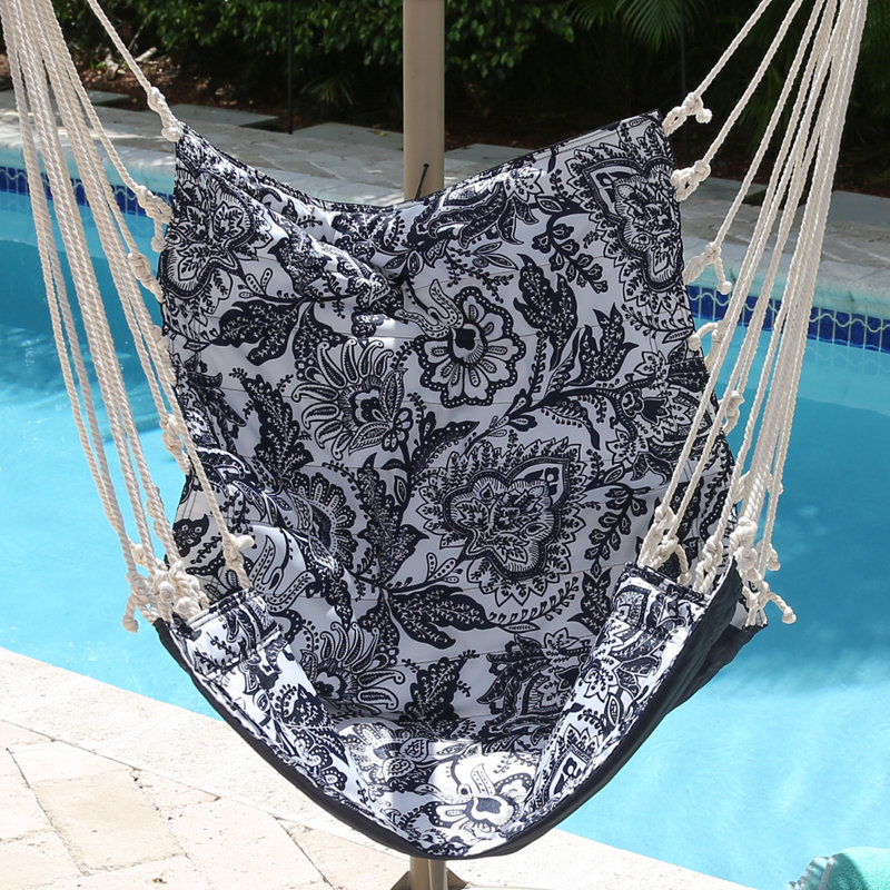 Chaise hamac Vera Bradley par Classic Accessoires, Noir