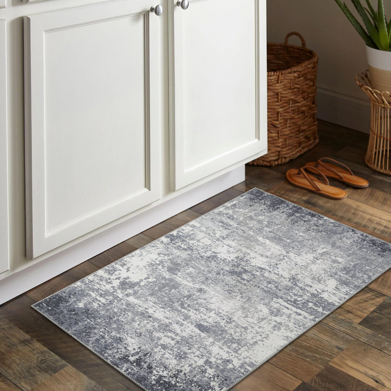 Embrya Washable Abstract Rug