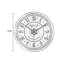 Horloge murale ronde vintage noire