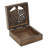 Attridge Wood Handmade Tree Decorative Brown Box with Hinged Lid Set