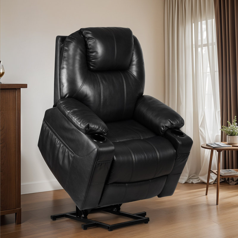 Fauteuil inclinable Mindil, Noir