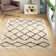 Francisco Geometric Charcoal/Beige Area Rug