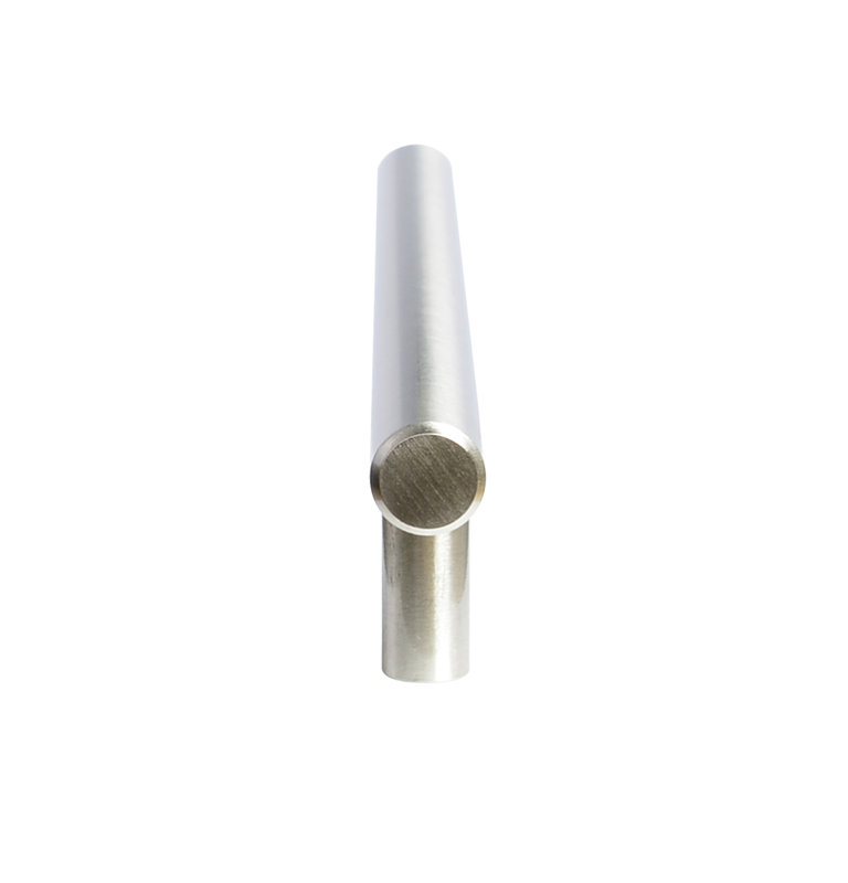 3.5 in. Satin Nickel Modern Bar Cabinet Pulls with Mounting Hardware (25-Pack)