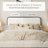Queen White Corduroy Arnasia Bed-773654765-750598720