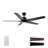 52-Inch Smart Ceiling Fan with Light Kit