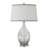 Barletta 28" Gray Speckled Glass Table Lamp