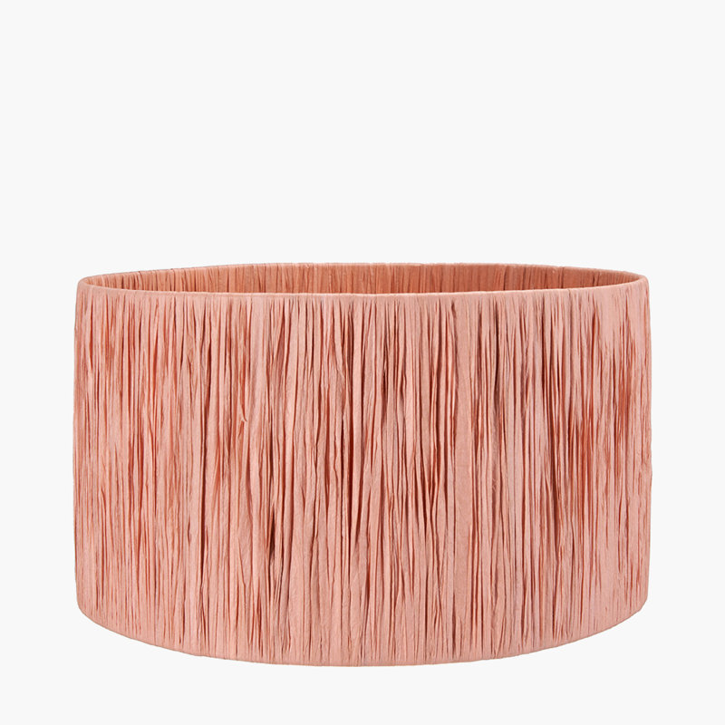 Tilia 17cm H Drum Lamp Shade ( Clip On ), Apricot