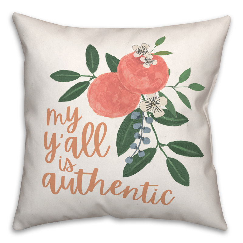 Coussin Authentic Yall