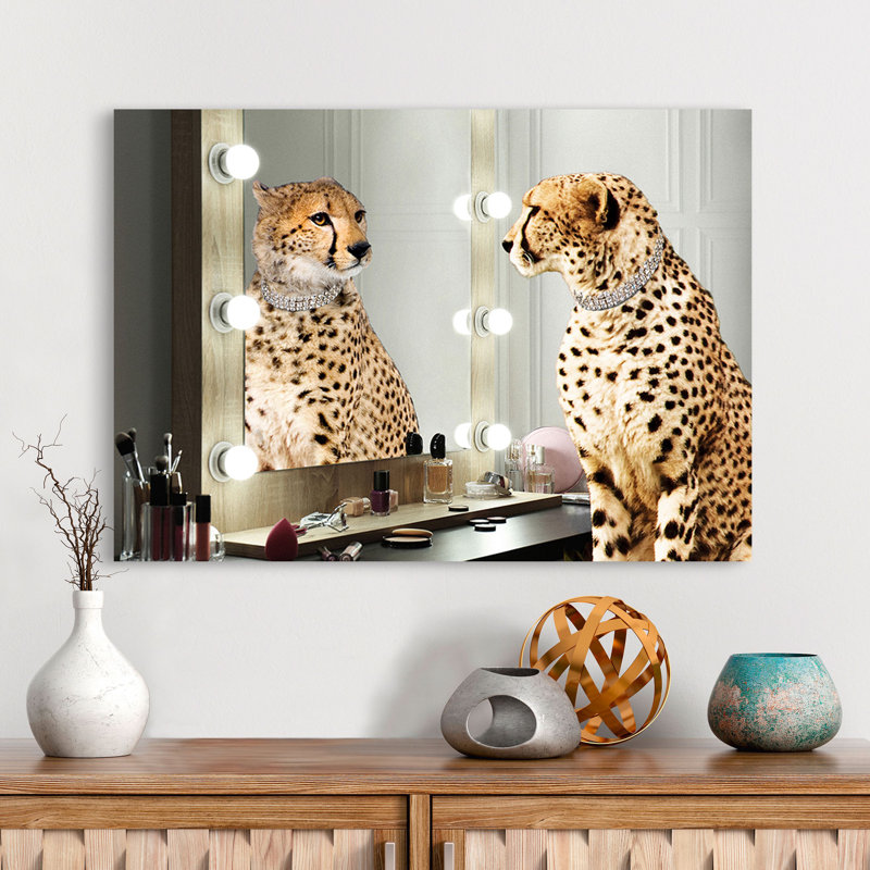 Wild Beauty 1 Piece Wrapped Canvas Wall Art, 70cm H x 100cm W x 4cm D