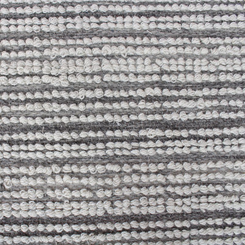 Tapis gris en laine 9 x 12 Dakota Fields Salida, Rectangle 6 pi x 9 pi