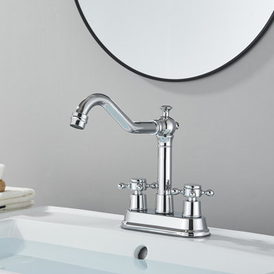 Robinet de salle de bain à centre